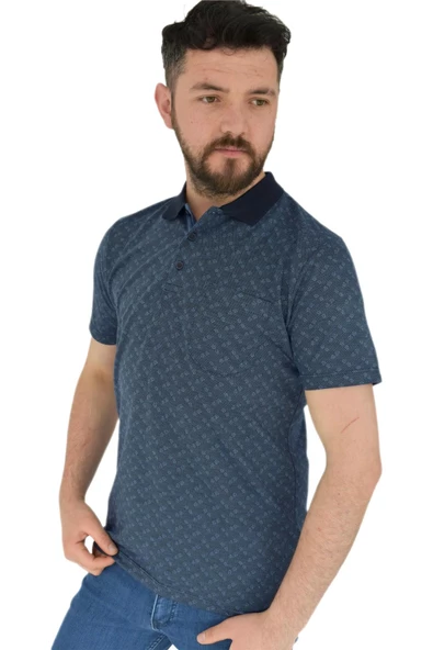 Erkek Polo Yaka Cepli Tişört BGL-ST02793 - Resim 9