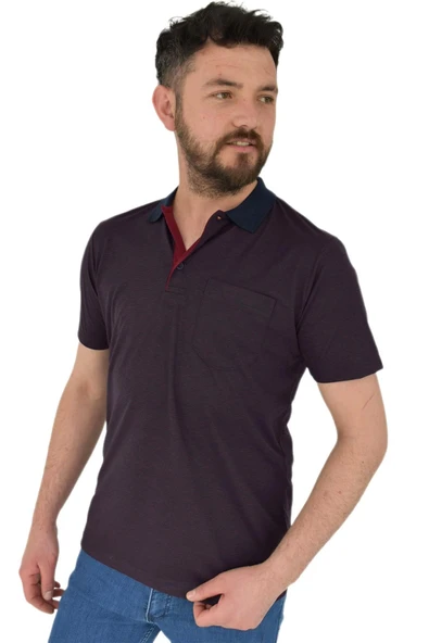 Erkek Polo Yaka Cepli Tişört BGL-ST02794 - Resim 10