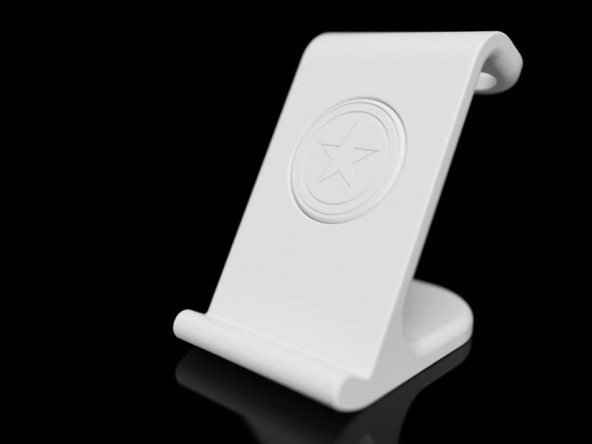 $10 Iphonex Kablosuz Şarj Standı Plastik Aparat - Resim 7