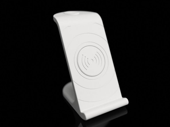 $10 Iphonex Kablosuz Şarj Standı Plastik Aparat - Resim 9