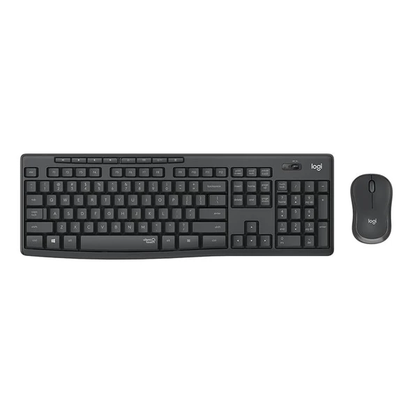 LOGITECH MK295 Q TR SİYAH KABLOSUZ KLAVYE+MOUSE SET - 9