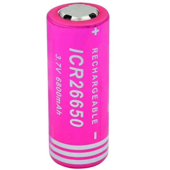 Ayt Efcell 3.7 Volt 4500 mAh ICR 26650 Şarj Edilebilir Pil