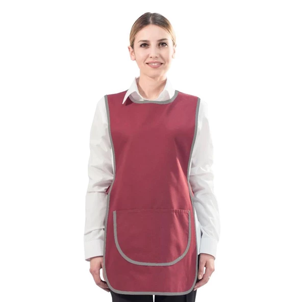 Şensel, Kadın Önlük, Bordo -94E915- Mutfak, Garson, Restoran