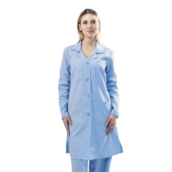 Şensel, Kadın Önlük, Açık Mavi -94E540- Eczacı, Hemşire, Öğrenci