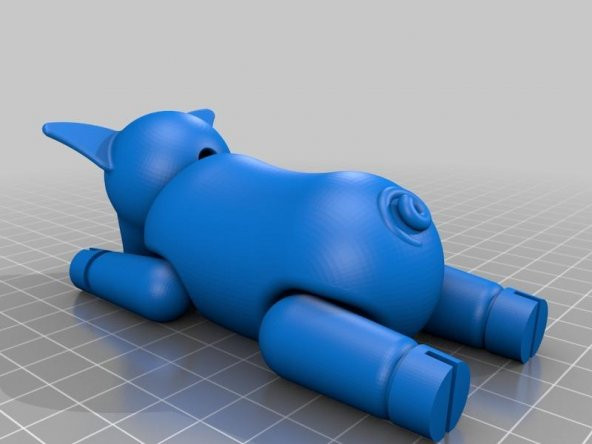 Cochon Articulé - Eklemli Domuz Plastik Aparat - 5