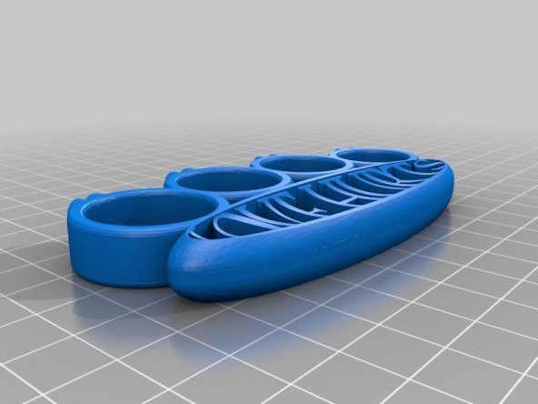 Romantik Knuckle Duster (Love Acı) Plastik Aparat