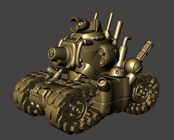 Metal Slug Sv001 Tankı - Remix Plastik Aparat