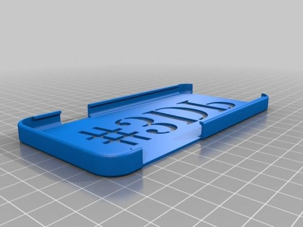Özelleştirilebilir Stencil Yazı Tipi İphone Kılıfı Plastik Aparat - 4