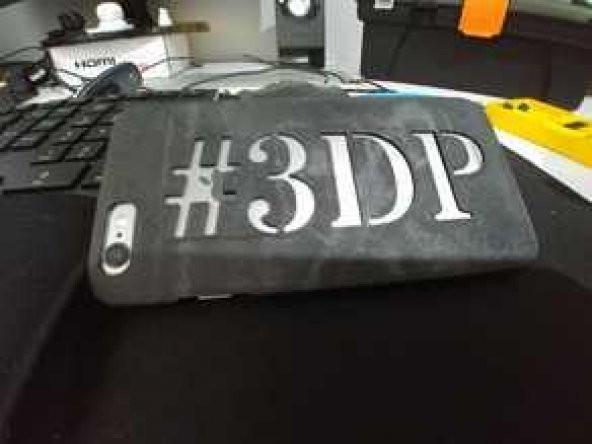 Özelleştirilebilir Stencil Yazı Tipi İphone Kılıfı Plastik Aparat - 5