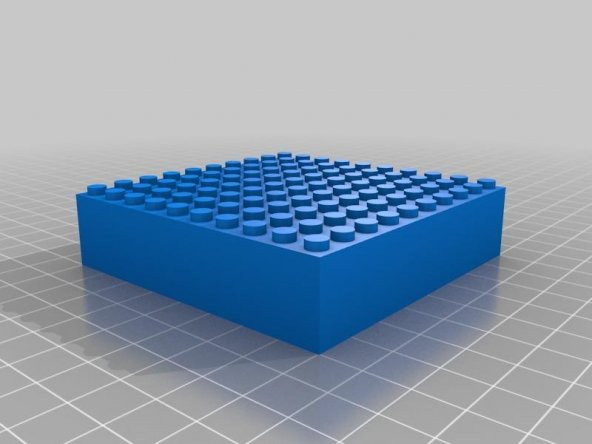 Lego 10 X 10 X 2 Plastik Aparat