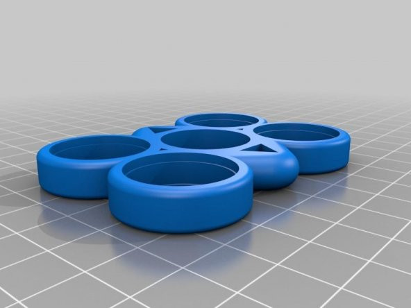 Ağır Fidget Spinner - 160Gram Tungsten Rotor V2 Plastik Aparat - Resim 2