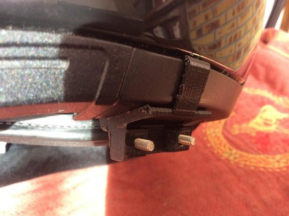 Casque Schuberth Fiksasyon İnterkom Sena Bluetooth Smh5 Plastik Aparat - 6