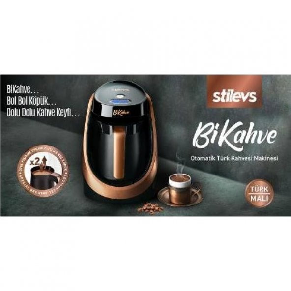 Stilevs Bikahve Kahve Makinesi Gümüş - 4