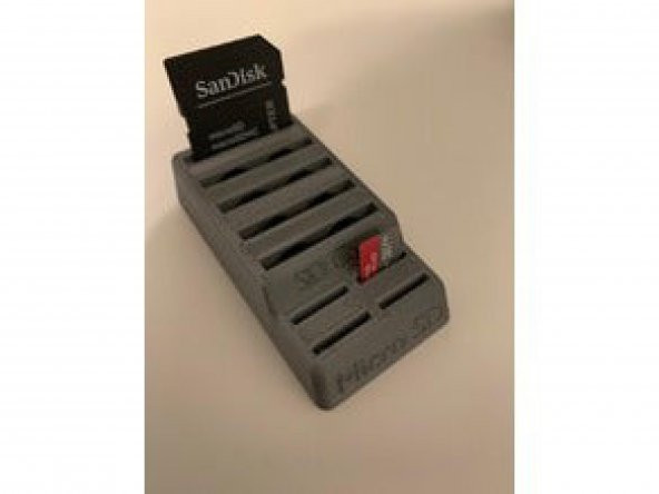 SD Micro SD Kart Tutucu Saklama Kutusu Koruyucu Kap - 7