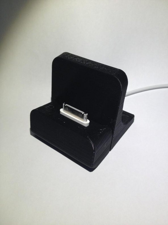 İphone 4 / 4S Dockingstation Plastik Aparat - 1