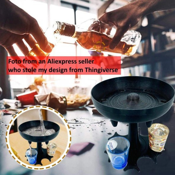 6 Atış Schnaps Dispenser Ve Taşıyıcı - Partiyi Hızlandırır) Plastik Aparat - 4