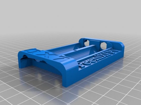 Qx7 18650 Pil Kılıfı Plastik Aparat