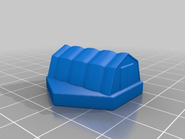 Askeri Çadır - Hex Tabanında 6Mm Ölçek ... Ya Da Değil Plastik Aparat - 9
