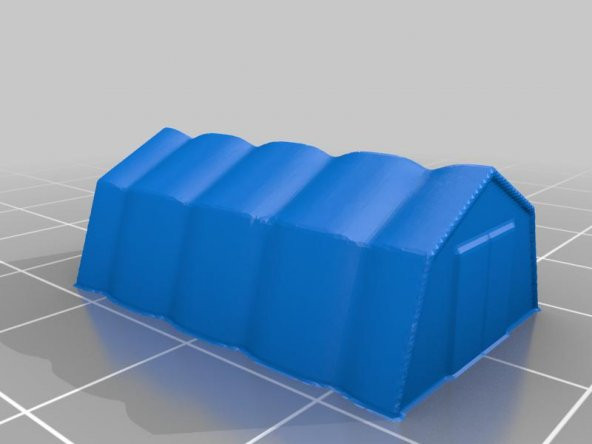 Askeri Çadır - Hex Tabanında 6Mm Ölçek ... Ya Da Değil Plastik Aparat - 10