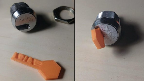 Medeco Duracam Anahtar Jeneratörü Plastik Aparat - 1