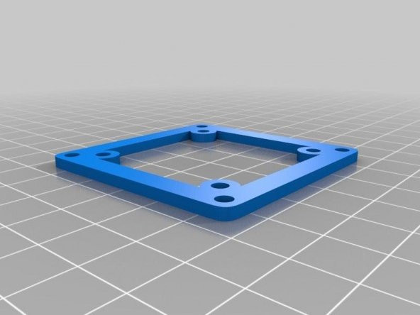 Multiwii Se Tahta Adaptörü - 50X50Mm İla 40X40Mm Plastik Aparat - 2