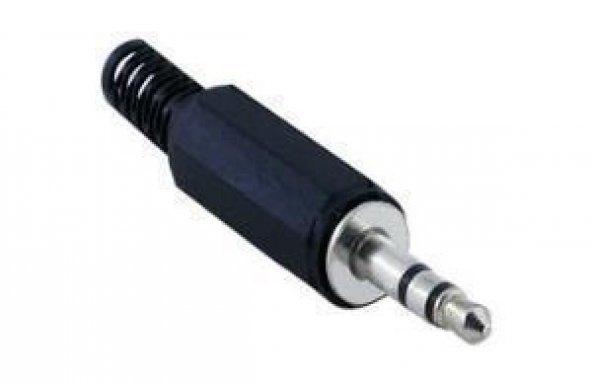 3.5 mm TRS Stereo Erkek Jack - 10 Adet