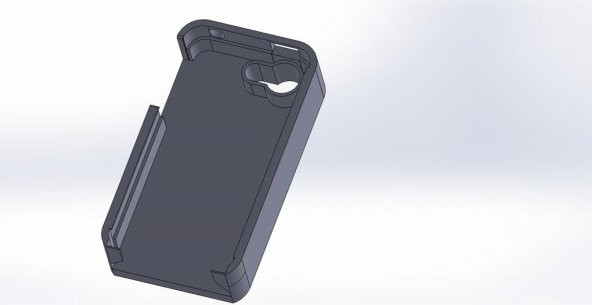 İphone 4S Multiple Kredi̇ Karti 10 A Kadar Holder Plastik Aparat