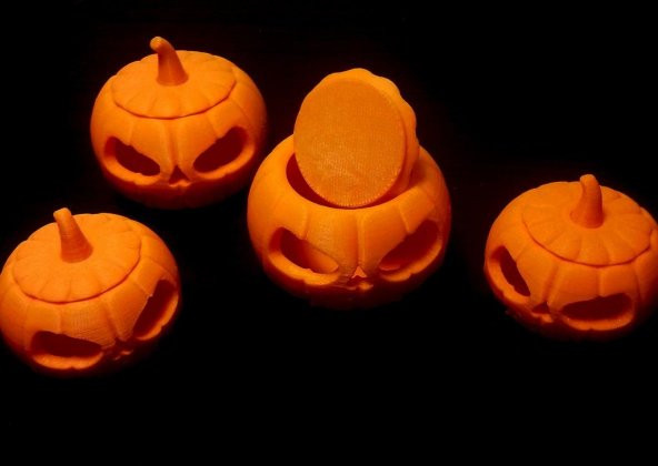 Jack-O-Lantern Snap-On Kapak Aksesuar Hediyelik Aparat - 1