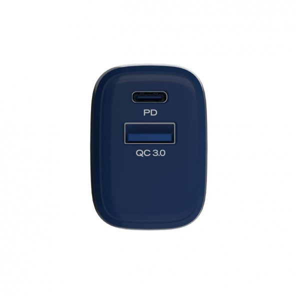 Nautica CH80 20W PD 18W QC Duvar Şarjı Navy - 2