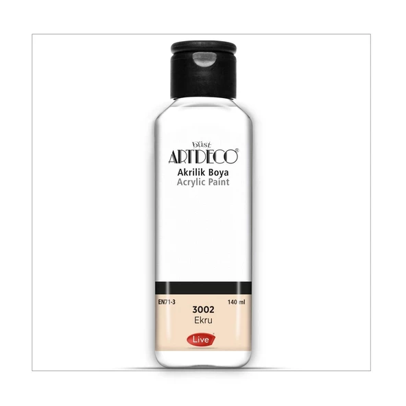 Artdeco Akrilik Boya 140 ml Renk Seçmeli Canlı ve Pastel - 3