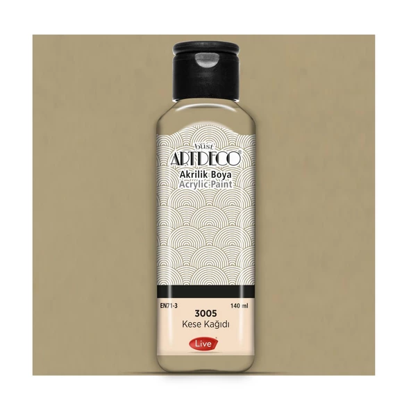 Artdeco Akrilik Boya 140 ml Renk Seçmeli Canlı ve Pastel - 6
