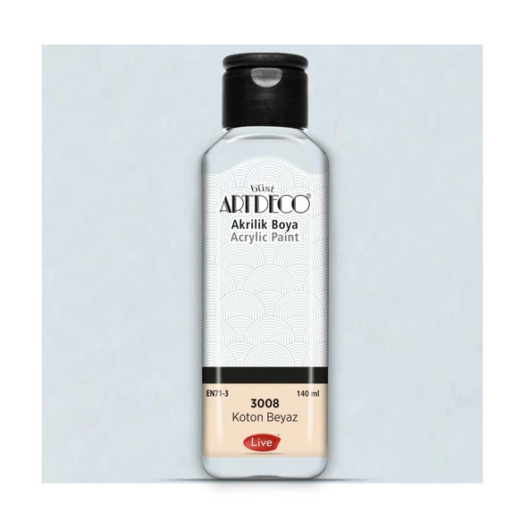 Artdeco Akrilik Boya 140 ml Renk Seçmeli Canlı ve Pastel - 8