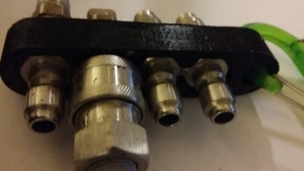 J Çubuk Tutucu Organik Plastikten Organizer Aparat Stand - Resim 2