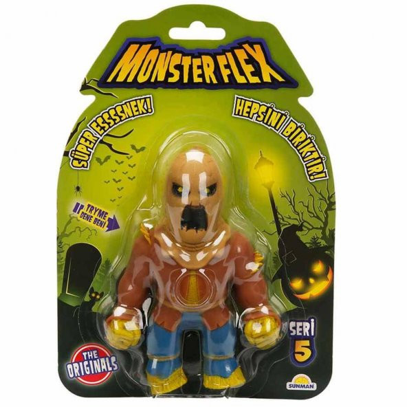 Monster Flex Süper Esnek Figür S5 15 cm - Scarecrow - 2