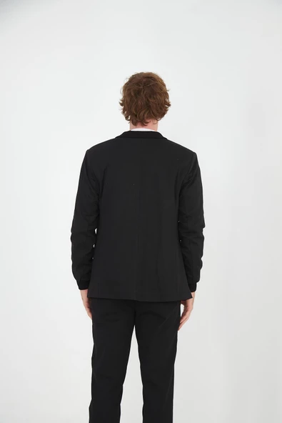 CEKMON Erkek Regular Fit Düğmeli Çok Cepli Blazer Rahat Spor Ceket - 6