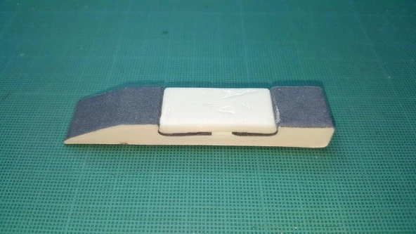 Küçük Zımpara Bloğu Plastik Aparat