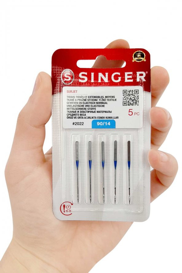 SINGER Singer Overlok İğnesi 2022 90-14
