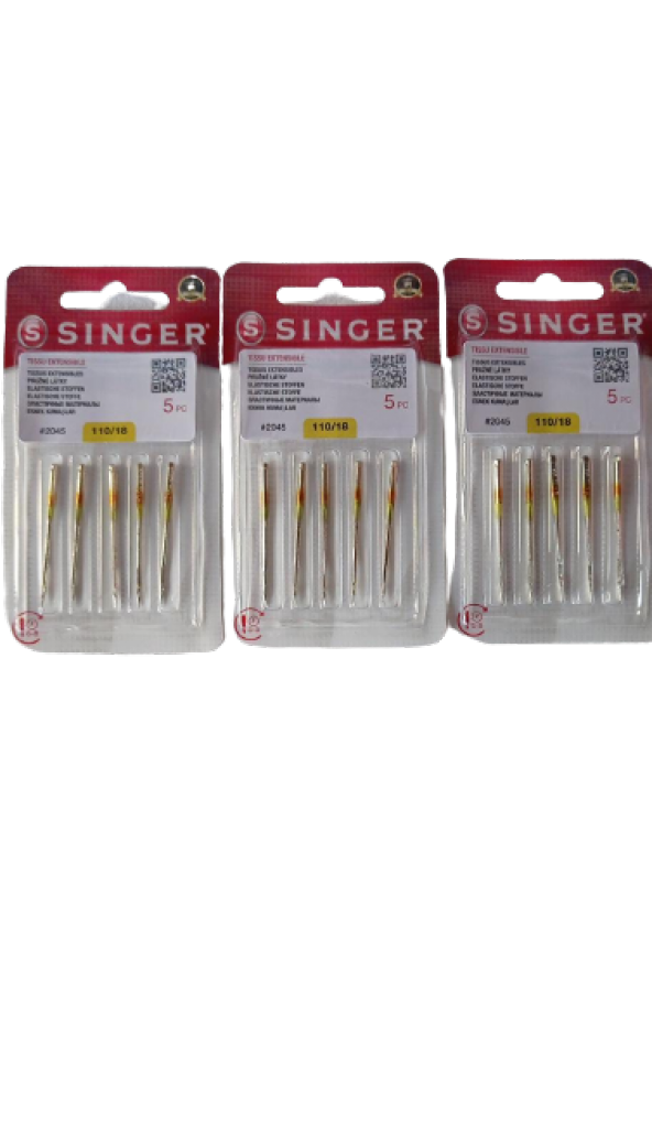 Singer 3 Paket 18 Numara Dikiş Makinesi İğnesi (Kot)