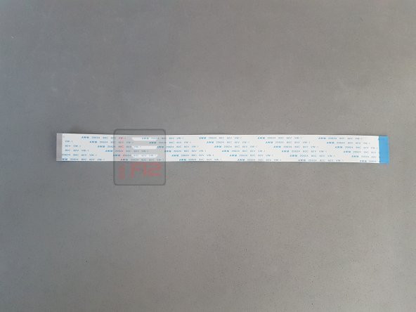 40 Pin 25cm Ters 0.5mm Adımlı Esnek Flex Kablo Awm 20624 80c 60v Şerit Fleks Film