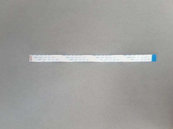 10 Pin 20Cm Ters 1mm Adımlı Esnek Flex Kablo Awm 20624 80c 60v Şerit Fleks Film