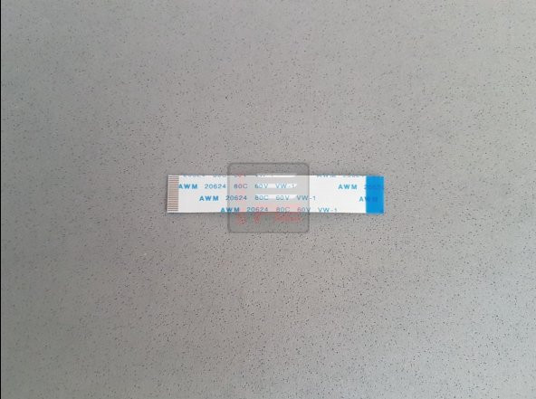 20 Pin 6cm Ters 0.5mm Adımlı Esnek Flex Kablo Awm 20624 80c 60v Şerit Fleks Film