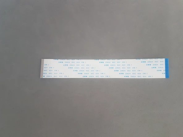 45 Pin 15cm Ters 0.5mm Adımlı Esnek Flex Kablo Awm 20624 80c 60v Şerit Fleks Film