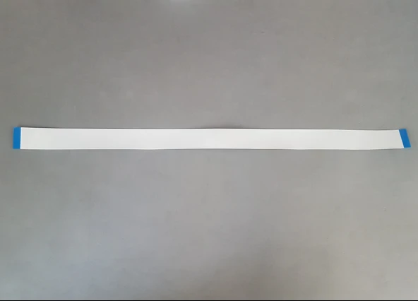 51 Pin 50cm Düz 0.5mm Adımlı Esnek Flex Kablo Awm 20624 80c 60v Şerit Fleks Film