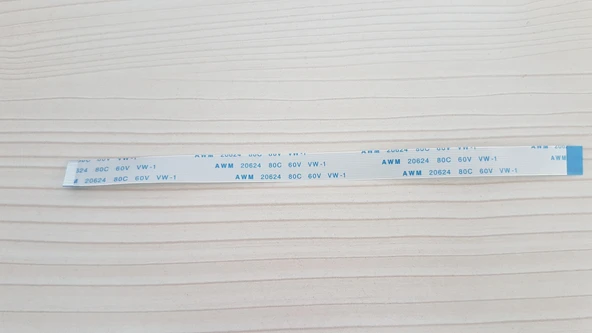16 Pin 15cm Ters 0.5mm Adımlı Esnek Flex Kablo Awm 20624 80c 60v Şerit Fleks Film