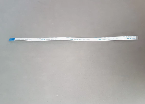 10 Pin 20cm Ters 0.5mm Adımlı Esnek Flex Kablo Awm 20624 80c 60v Şerit Fleks