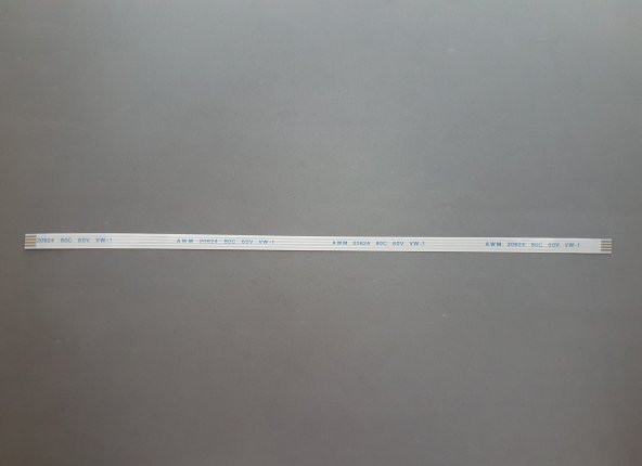 4 Pin 20cm Düz 1mm Adımlı Esnek Flex Kablo Awm 20624 80c 60v Şerit Fleks Film - 2