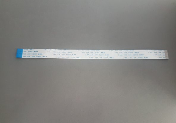 24 Pin 20cm Ters 0.5mm Adımlı Esnek Flex Kablo Awm 20624 80c 60v Şerit Fleks Film