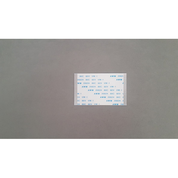 60 Pin 5cm 0.5mm Adımlı Düz Esnek Flex Kablo Awm 20624 80c 60v Şerit Fleks - 2