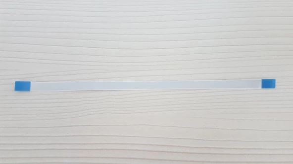 10 Pin 15cm 0.5mm Adımlı Düz Esnek Flex Kablo Awm 20624 80c 60v Şerit Fleks