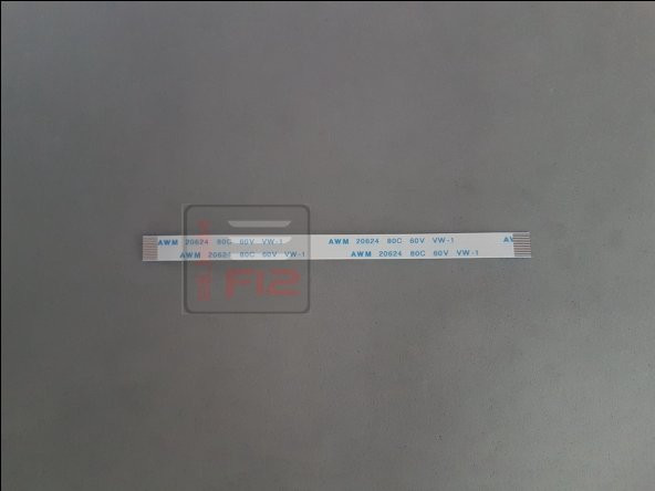 12 Pin 10cm Düz 0.5mm Adımlı Esnek Flex Kablo Awm 20624 80c 60v Şerit Fleks - 2